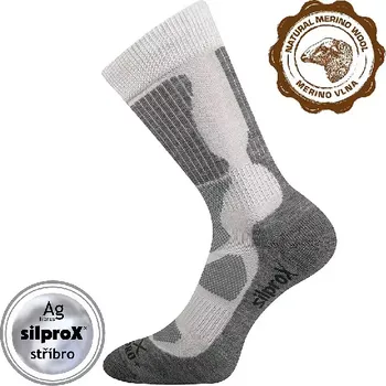 Dospělé ponožky Etrex - 43-46 / bílá