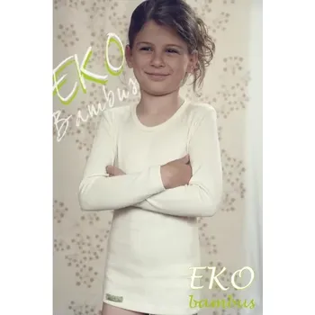 Dětské bambusové tričko DR - 86-92 / bílá