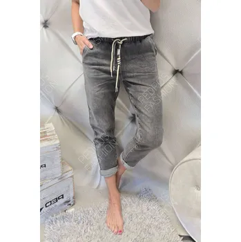 Dámské džíny Jeans Mom II šedé Jeans: XXXL/46