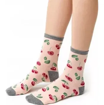 Dámské ponožky Dámské ponožky Višně - 35-37 / světle růžová