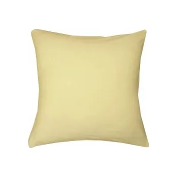Povlak na dekorativní polštářek Dekorační povlak na polštářky 40x40 JERSEY -03 banánová
