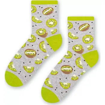 Dámské punčochy Dámské ponožky Kivi - 38-40 / světle šedá