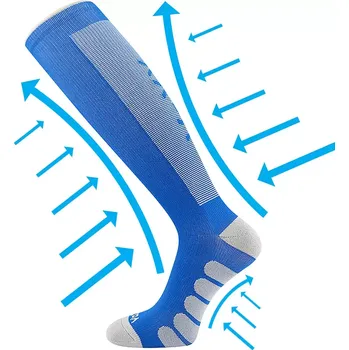 Kompresní podkolenky Formig - 39-42 / modrá