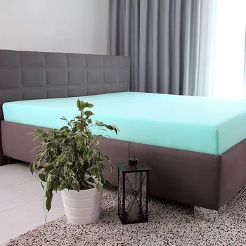 Prostěradlo Tibex De Luxe jersey prostěradlo 90 x 200 x 30 cm
