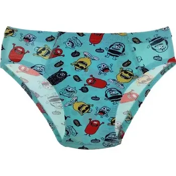 Slipy Chlapecké slipy BKB301 - 116-122 / tyrkysová