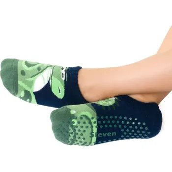 Dámské punčochy Dětské protiskluzové ťapky Dino - 29-31 / tmavě modrá