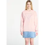 Mikina GUESS Ls Triangle Glitter Sweatshirt Pink XS