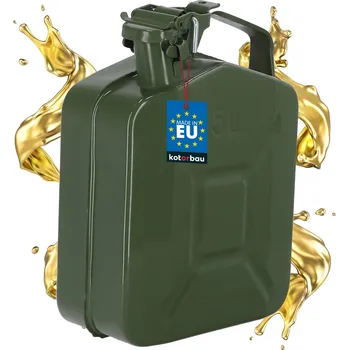 Kanystr Kovový kanystr na benzin voda 5 l - 5 l