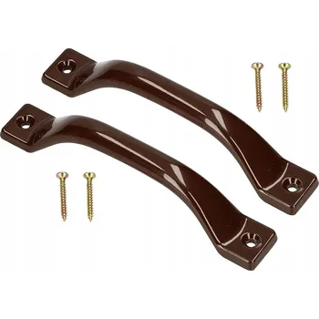 Nábytková úchytka antaba 140 pro skříňky zásuvky 2 ks - Barva hnědá - hnědá