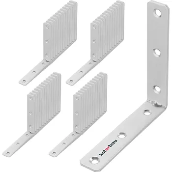 Tesařské kování Tesařský úhelník 100x100x20 mm sada 50 ks.