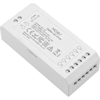 MOES ZigBee LED Driver RGB+C+W - Zigbee ovladač pro LED pásek