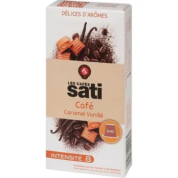 Sati Caramel Vanillé x10 caps(Nespresso)