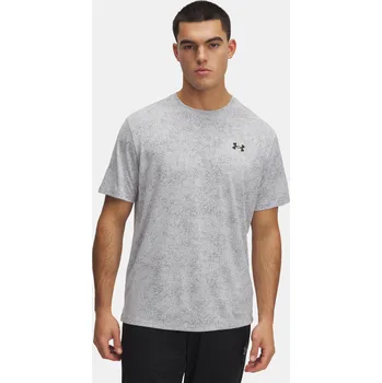 Pánské tričko Under Armour Pánské tričko UA Tech Tee Pixelate-GRY 6005920-014 Šedá XL