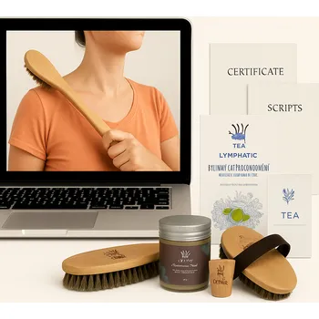 Dr.nek Set pro suché kartáčování se skripty a video manuálem Varianta: Materiály v tištěné podobě