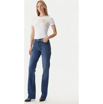 Dámské oblečení Versace Jeans Couture Jeansy 79HAB581 CDWAC Tmavomodrá Regular Fit 27