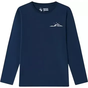 Pánské tričko Pánské bavlněné tričko WOLF S2572 tm.modré vel.L