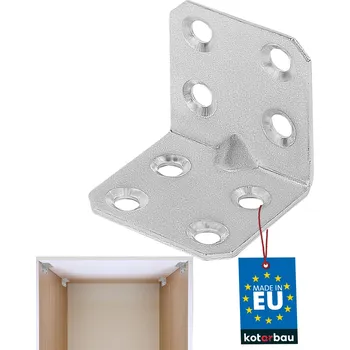 Tesařské kování Úhelník s prolisem 30x30x30