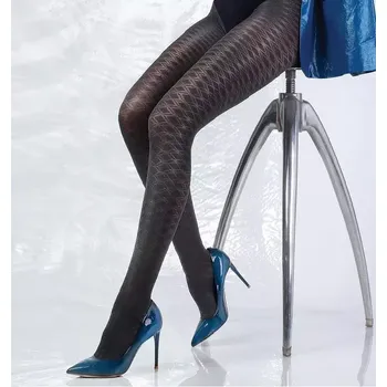 Dámské punčochy Dámske pančuchy Again 50 DEN - 6 (XXL) / černá