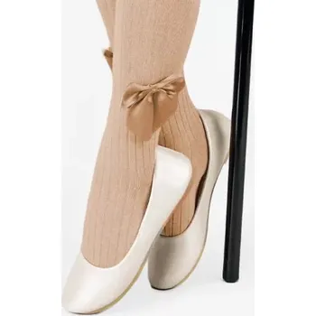 Dámské punčochy Dívčí punčocháče RB022 - 128-134 / cappuccino