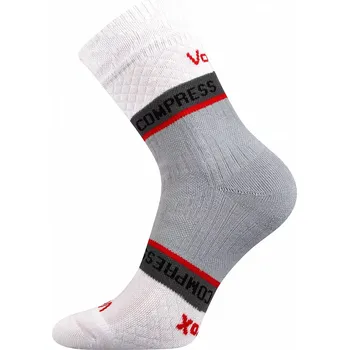 Pánské ponožky Dospělé kompresní ponožky Fixan - 35-38 / bílá