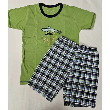 Chlapecké pyžamo Chlapecké pyžamo Franek393 krátké - 128 / zelená