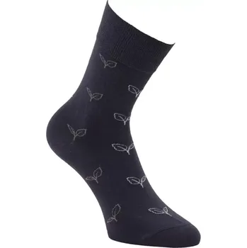 Dámské ponožky Dámské ponožky Ela - 35-38 / tmavě šedá