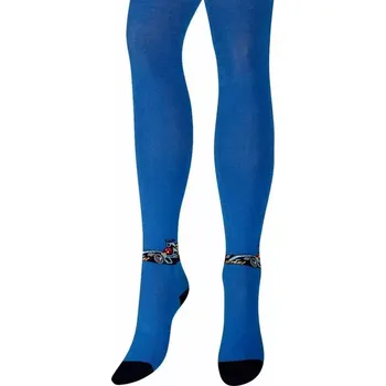 Dámské punčochy Chlapecké punčocháče s formulou - 116-122 / modrá