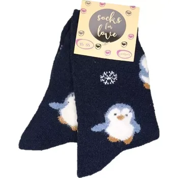 Dámské punčochy Dámske ponožky 37715 - 35-38 / tmavě modrá