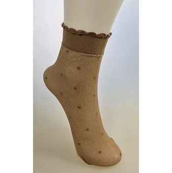 Dámské punčochy Dámské tenké ponožky Stylove 01 - Uni / daino