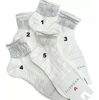 Dámské ponožky Dámské ponožky Suave - Uni / bílá / 4