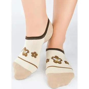 Dámské punčochy Dámské ťapky ST071 - 36-41 / světle hnedá / 3