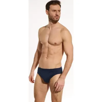 Slipy Pánské slipy BS002 - 2XL / tmavě šedý melír