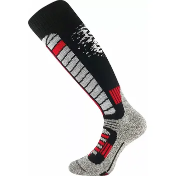 Pánské ponožky Dospělé lyžařské podkolenky Carving - 39-42 / černá