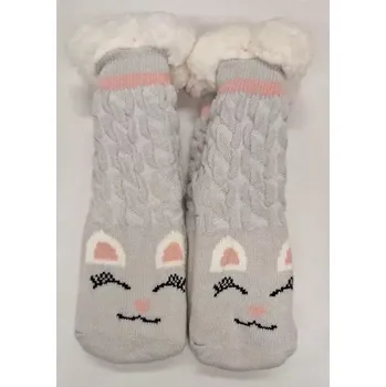 Dětské protiskluzové ponožky Darling - 31-34 / světle šedá