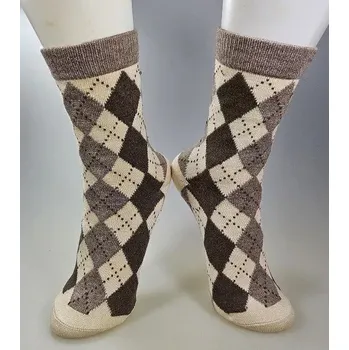 Dámské ponožky Dámské vlněné ponožky Bella - 38-41 / světle hnedá