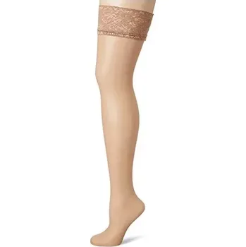 Dámské oblečení Samodržící punčochy Milena 20 DEN - 3 (M) / tělová bledá (light natural)