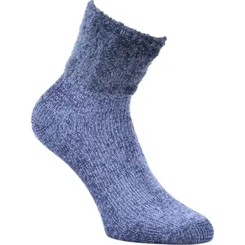 Dámské ponožky Dámské žinilkové ponožky Lusia - 35-38 / modrá