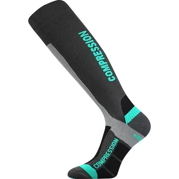 Pánské ponožky Kompresní podkolenky Signál - 35-38 / tmavě šedá