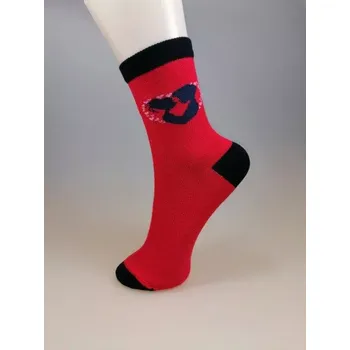 Dámské ponožky Dámské ponožky Zamilovaní - 35-38 / červená