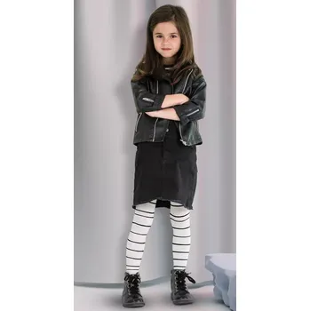 Dámské punčochy Dívčí punčochy Wednesday 40 DEN - 116-122 / bílá