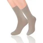Pánské hladké ponožky Elegant - 45-47 / béžová