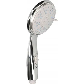 Sprchová hlavice 5funkční sprchová hlavice chrom start-stop