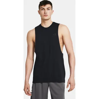 Pánské tílko Under Armour UA LEFT CHEST CUT OFF TANK 1329286-001 Černá XS