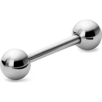 Řetízek Body piercing chirurgická ocel BARBELL - různé velikosti (1ks) Velikost: S