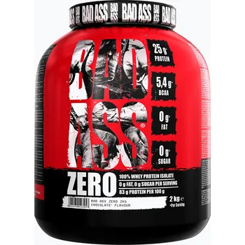Protein Fitness Authority Bad Ass Zero izolát 2 kg strawberry
