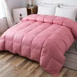 Péřová přikrývka CLASSIC: Růžová 140x220cm 230626782