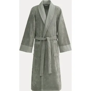 Pánský župan Soft Cotton Pánský župan AXEL, Khaki, 420 g / m², Česaná prémiová bavlna 100%, Dlouhý - vel. XL