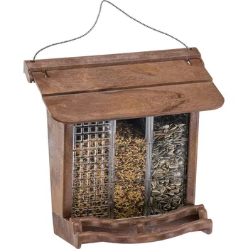 Krmítko pro ptáka Ferplast Slovakia s.r.o. (FP) Krmítko venkovní plastové JOK 11 dekor dřevo FP