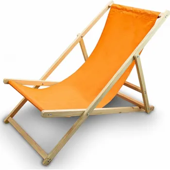 Zahradní sestava Plážová židle zahradní lehátko dřevěné Skládací s nastavitelnou výškou M17014