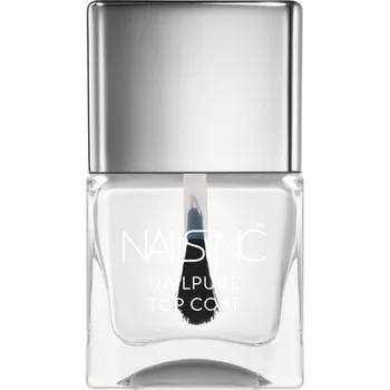 Lak na nehty Nails Inc. Long Wear rychleschnoucí vrchní lak na nehty 14 ml